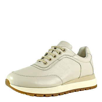 Кроссовки женские кожаные Spotter арт.132015-Крем,р-ры:36-41