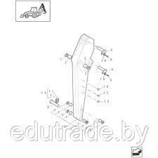 85803002, 47546569 Палец крепление г/цилиндра ковша к рукояти New Holland, Case