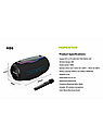 Портативная колонка Hopestar H86 с микрофоном, фото 4