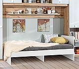 Кровать односпальная СН-120.02-900 белый Артём-Мебель, фото 2