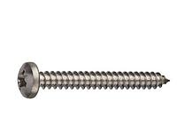 Саморез 3.9х19 мм полусф. головка, острый, нерж.сталь (А2), DIN 7981 (50 шт в зип-локе) STARFIX