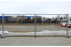 Ворота временного ограждения 1,95х5 Zn