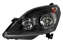 Фара левая черная Опель Зафира Б