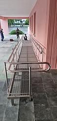 Пандус из нержавеющей стали