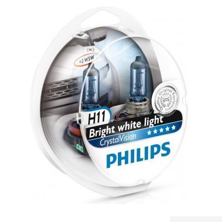 Автомобильные лампы H11 12V 55W CV+W5W (комплект) PHILIPS 12362CVSM