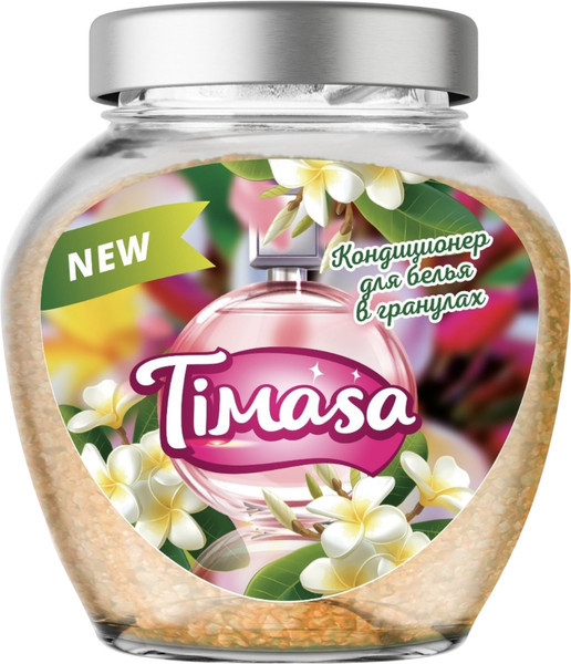 Кондиционер для белья в гранулах"TIMASA" Ароматы Франции. Белый 210г.