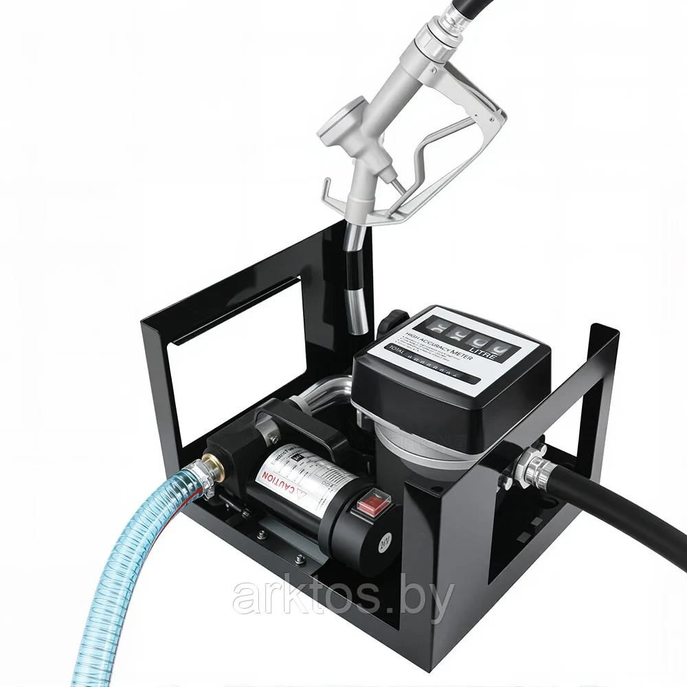 Станция перекачки топлива 12V 40л/мин со счетчиком DCTP40