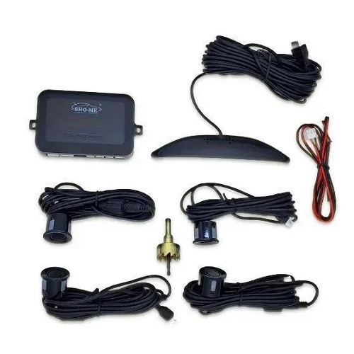 Парктроник Y-2616N04 (4 датчика 22мм, дисплей, черный) SHO-ME 2616-BK