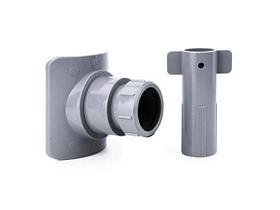 Врезка (адаптер) в канализационную трубу ВК 110х50, ABS, серый РТП