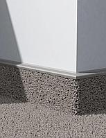 Плинтус для ковролина светло-серый, 55мм. 2,2м.