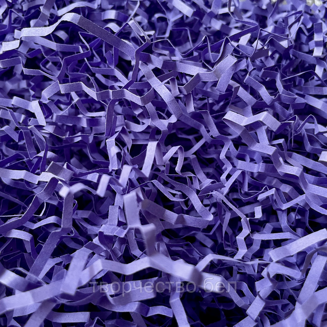 Бумажный наполнитель гофрированный Фиолетовый, 50 гр
