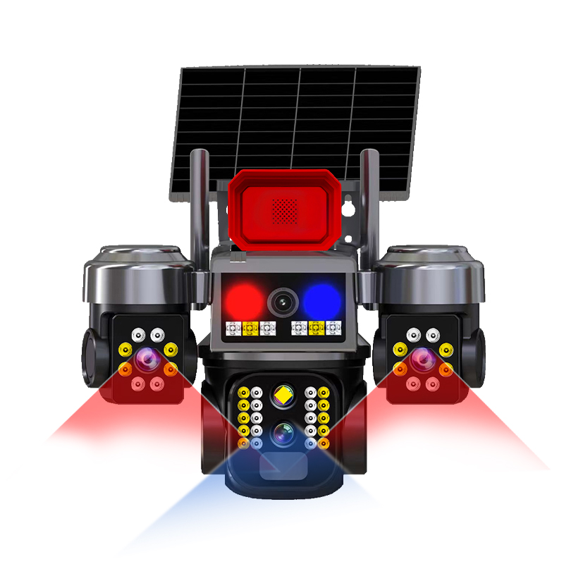 Уличная камера видеонаблюдения XPX EA-866 с 4g и солнечной панелью