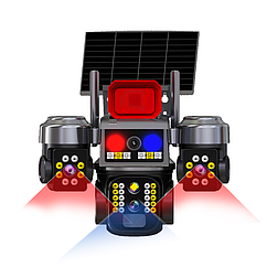 Уличная камера видеонаблюдения XPX EA-866 с 4g и солнечной панелью