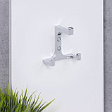 Крючок мебельный трехрожковый TRITON хром, фото 3