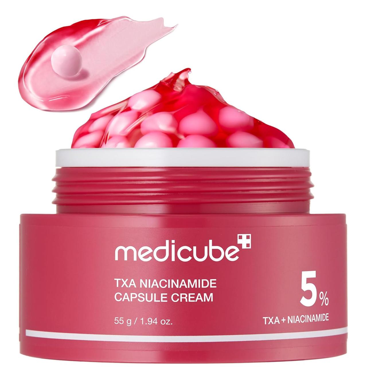 Осветляющий капсульный крем с 5% ниацинамида medicube TXA Niacinamide Capsule Cream, 55 гр