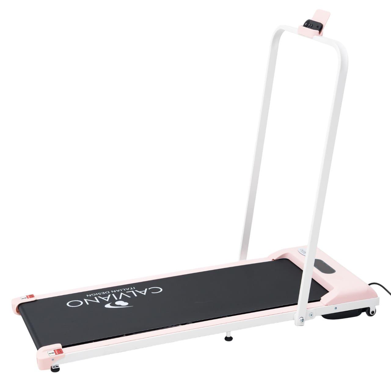 Электрическая беговая дорожка Calviano Slim Pink, фото 1
