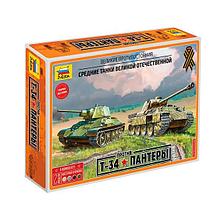 Великие противостояния. Т-34 против Пантеры 1:72 (арт. 5202) Сборная модель