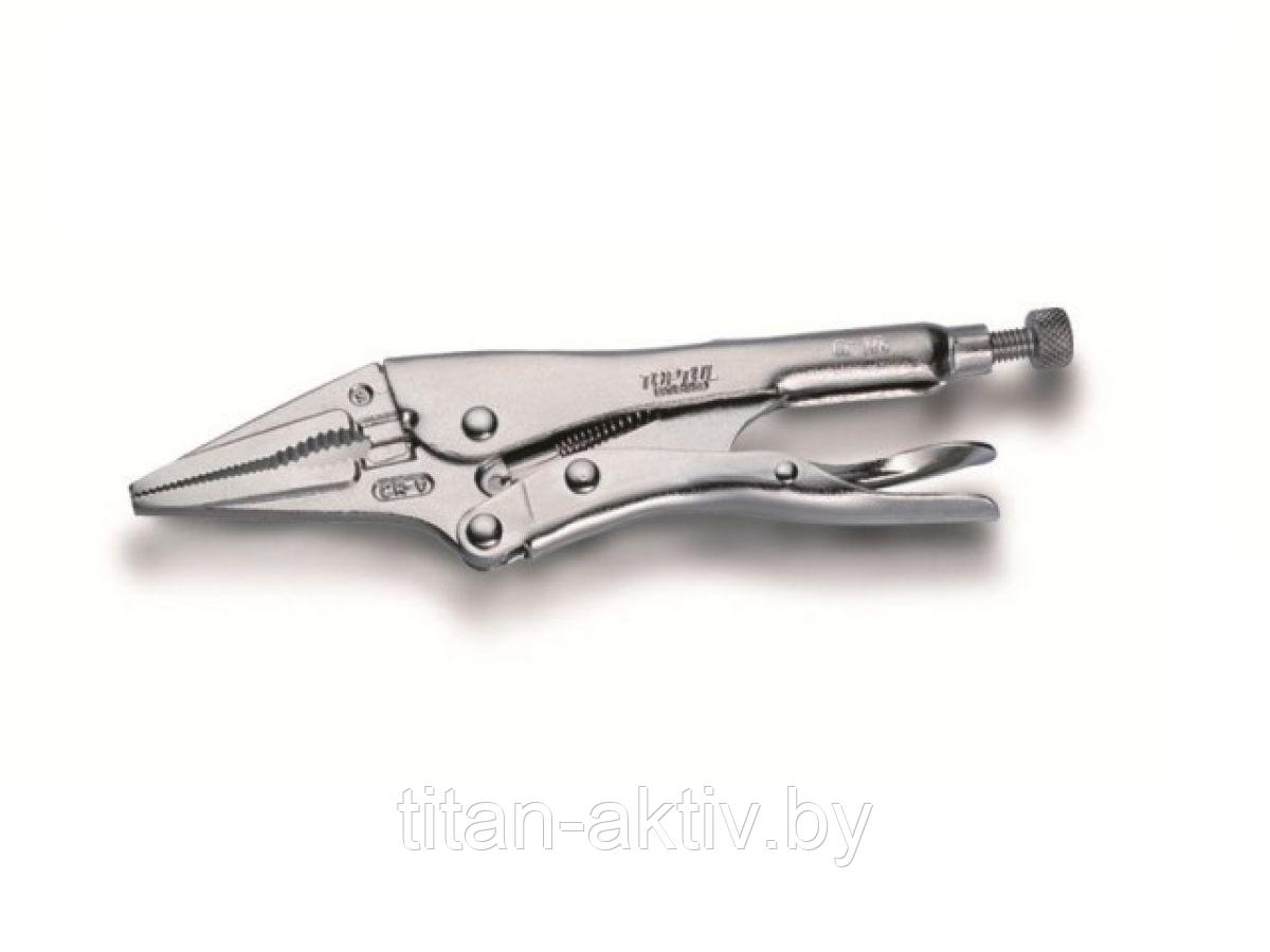 Зажим-длинногубцы 230мм TOPTUL