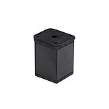 Опора мебельная DAКP-27 h60 с регулировкой, цвет - черный, фото 3