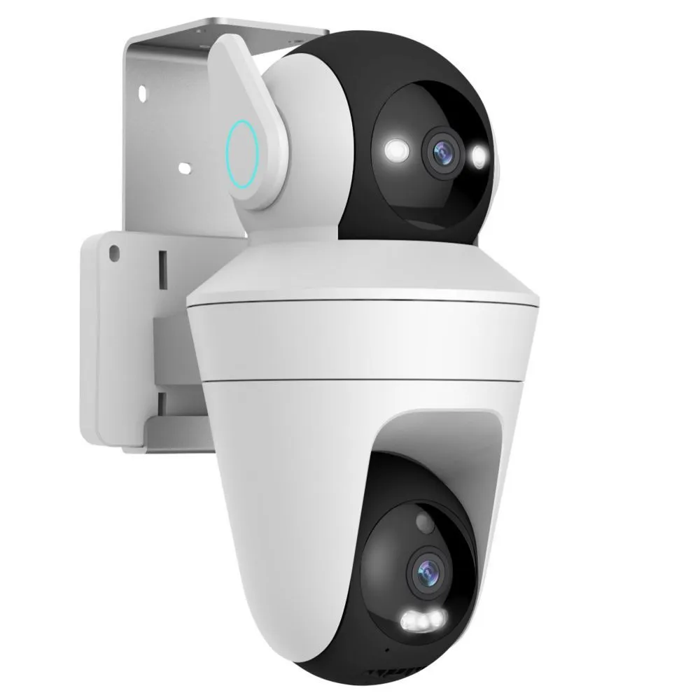 Камера видеонаблюдения IP YH-A14S поворотная, уличная, два объектива, WI-FI, PTZ, 3+5МП