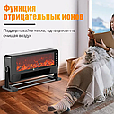 Обогреватель камин с 3D-эффектом пламени и Bluetooth, фото 6