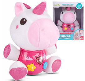 Интерактивная игрушка Маленький Единорог со светом и музыкой MalPlay