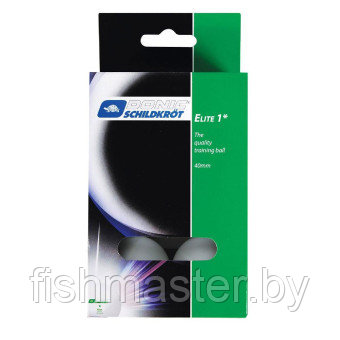 Мяч н/т Donic-Schildkrot 1*Elite 6 шт. цв. Белый