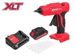 Клеевой пистолет аккумуляторный WORTEX CGG 1118 ALL1 XLT SET