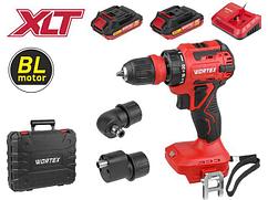 Дрель-шуруповерт аккумуляторная WORTEX BD 2025 LiSET ALL1 XLT SET