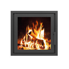 Дверка ВЕЗУВИЙ каминная 560 (М) Антрацит, фото 2