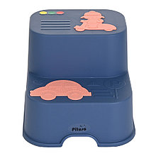 Подставка для ног 2-ступенчатая антискользящая PITUSO FG912-Blue