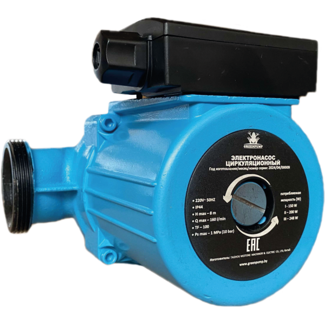 Насос GREENPUMP LPS 32-100/180 циркуляционный