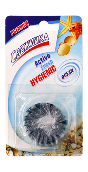 Таблетка для смывного бачка "Свежинка" Premium море