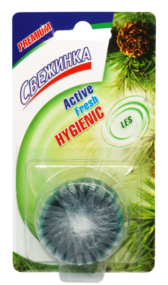 Таблетка для смывного бачка "Свежинка" Premium хвоя