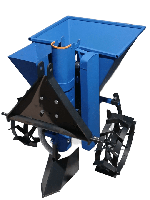 Картофелесажалка КС 01- 01 П (с дозатором удобрений) для мотоблоков и мини-тракторов на трехточечное крепление