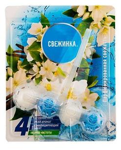 Освежитель-Блистер WC 4 in 1 Парфюмированная свежесть 50г