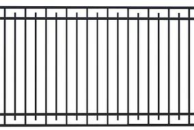 Забор металлический сборный КЗС-8, секция 2000мм*3000мм
