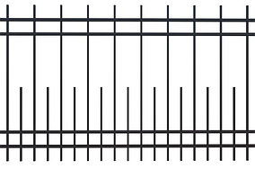 Забор металлический сборный КЗС-11, секция 2000мм*3000мм