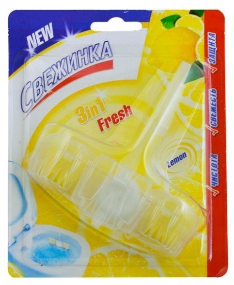 Освежитель-Блистер WC 3 в 1 Fresh lemon 40г