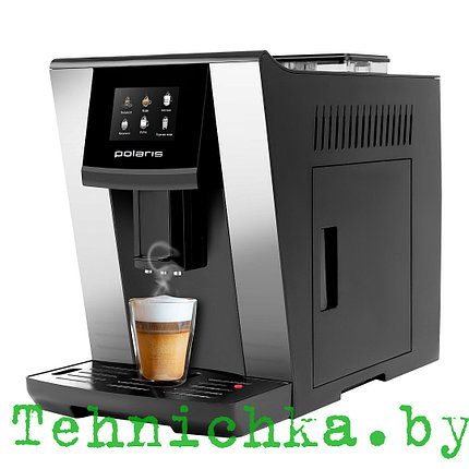 Кофемашина Polaris PACM 2065AC (черный/серебристый), фото 2