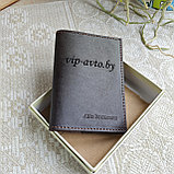 Мужской набор: ремень 4см ТЁРКА + обложка для автодокументов, фото 7