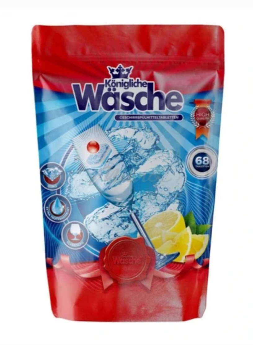 Königliche wäsche Таблетки для посудомоечной машины  "5 in 1" 68шт
