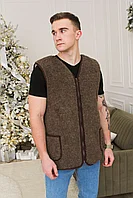 Жилет утепленный из овечьей шерсти "Boreal Wool"