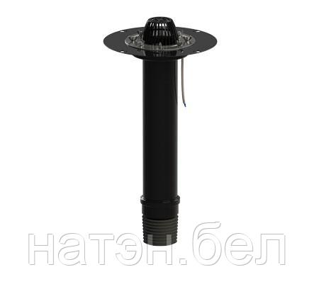 Воронка ливнестока сборная с прижимным фланцем из нержавеющей стали,с ремонтным переходом М-11.12-Э Ф110(Н800)