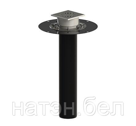 Воронка с трапом, с прижимным фланцем М-11.15-Э Ø=110 (Н800)