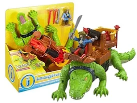 Игровой набор Mattel Imaginext - Ходячий крокодил King Croc DHH63