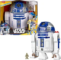 Игровой набор Fisher-Price Imaginext Star Wars - Интерактивный дроид со светом и звуком R2-D2 - HXG52