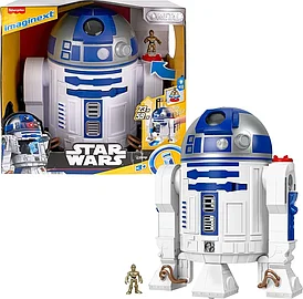 Игровой набор Fisher-Price Imaginext Star Wars - Интерактивный дроид со светом и звуком R2-D2 - HXG52