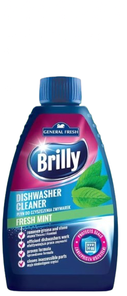 Жидкость для чистки посудомоечных машин (250 мл) GENERAL FRESH- Fresh mint