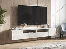 Тумба под ТВ «Сити» - Дуб Крафт белый (МИФ)